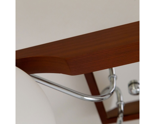 Citilux Ариста CL164341 Люстра деревянная Темный Орех