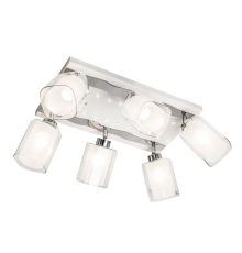 Citilux Прима CL160261 Люстра с поворотными плафонами Белая Хром