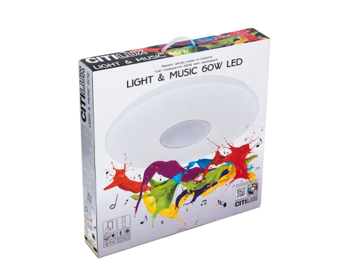 Citilux Light & Music CL703M61 Люстра музыкальная с пультом
