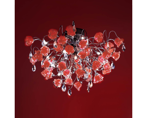 Eletto Rosa EL325C15.2 Люстра потолочная Хром