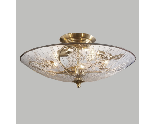 Citilux Регент CL915251 Люстра потолочная Бронза