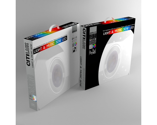 Citilux Light & Music CL703M50 Люстра музыкальная с пультом
