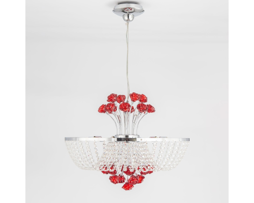 Eletto Rosa EL325P12.2 Люстра подвесная Хром