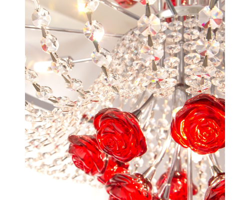 Eletto Rosa EL325P12.2 Люстра подвесная Хром