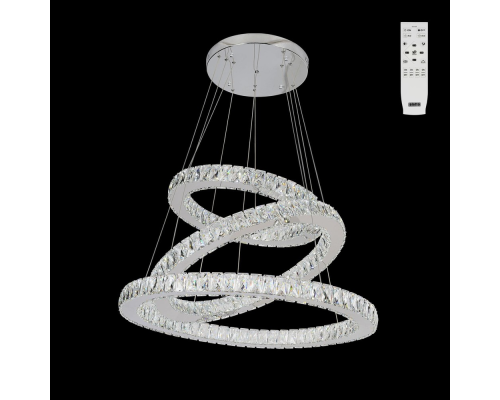 Eletto Olimpia EL330P90.1 LED Люстра хрустальная с пультом Хром
