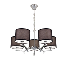 Citilux Эвора Рондо CL460152 Люстра с чёрными абажурами