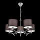 Citilux Эвора Рондо CL460152 Люстра с чёрными абажурами