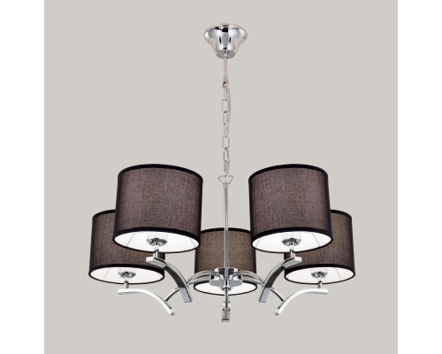 Citilux Эвора Рондо CL460152 Люстра с чёрными абажурами