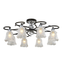 Citilux Оливия CL151181 Люстра потолочная Венге Хром