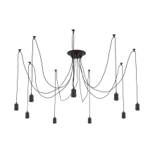 Citilux Эдисон CL451092 Люстра паук Венге