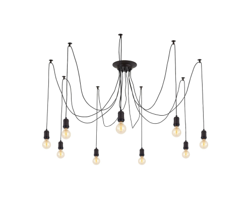 Citilux Эдисон CL451092 Люстра паук Венге