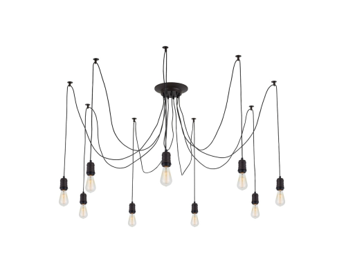 Citilux Эдисон CL451092 Люстра паук Венге