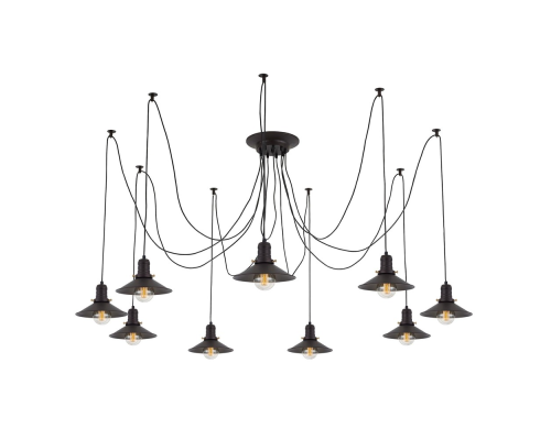 Citilux Эдисон CL451092 Люстра паук Венге