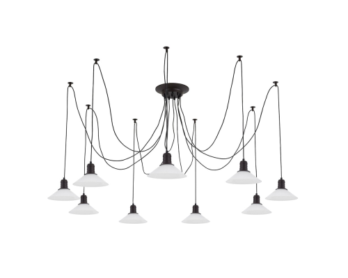 Citilux Эдисон CL451092 Люстра паук Венге