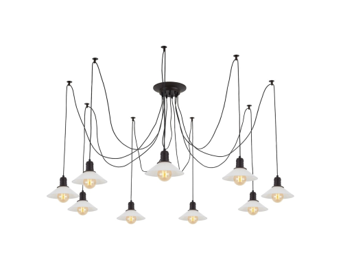 Citilux Эдисон CL451092 Люстра паук Венге