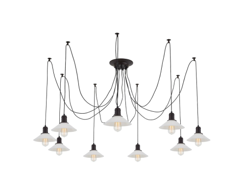 Citilux Эдисон CL451092 Люстра паук Венге