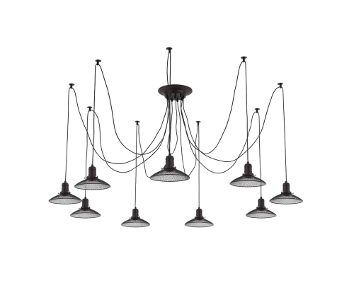 Citilux Эдисон CL451092 Люстра паук Венге