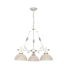 Citilux Трензадо CL415131 Люстра керамическая Белая с патиной