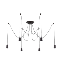 Citilux Эдисон CL451062 Люстра паук Венге