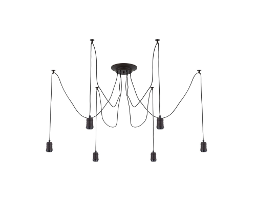 Citilux Эдисон CL451062 Люстра паук Венге