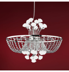 Eletto Rosa EL325P12.1 Люстра подвесная Хром