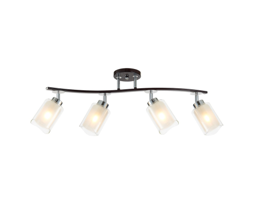 Citilux Фортуна CL156142 Люстра с поворотными плафонами Венге Хром