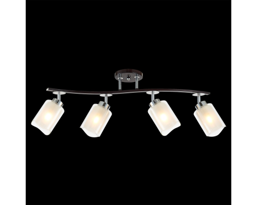 Citilux Фортуна CL156142 Люстра с поворотными плафонами Венге Хром