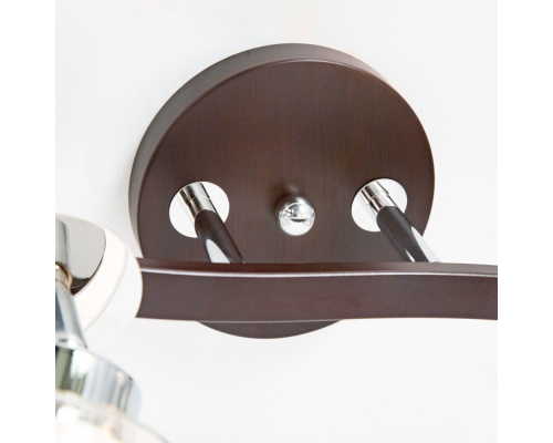 Citilux Фортуна CL156142 Люстра с поворотными плафонами Венге Хром