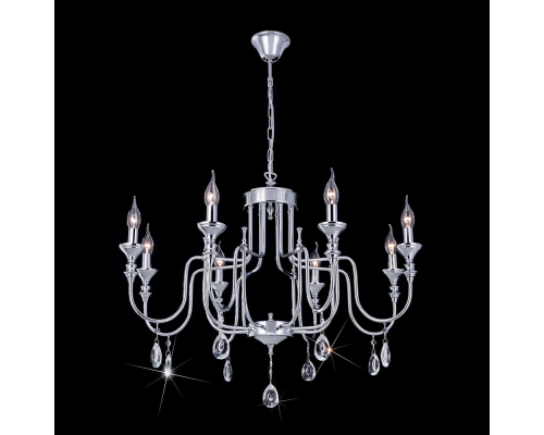 Citilux Рига CL437181 Люстра подвесная Хром