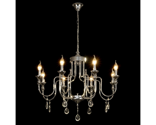 Citilux Рига CL437181 Люстра подвесная Хром