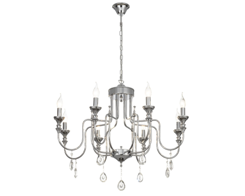 Citilux Рига CL437181 Люстра подвесная Хром