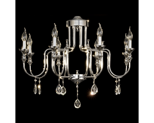 Citilux Рига CL437181 Люстра подвесная Хром