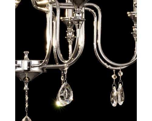 Citilux Рига CL437181 Люстра подвесная Хром