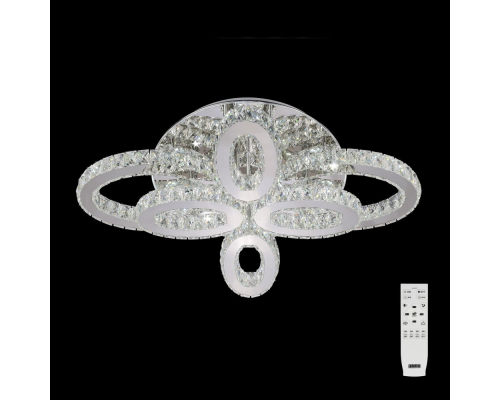 Eletto Olimpia EL330C90.1 LED Люстра хрустальная с пультом Хром