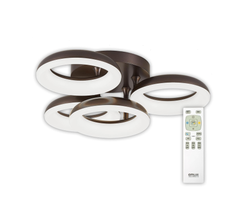 Citilux Паркер CL225145R Люстра с пультом светодиодная Венге