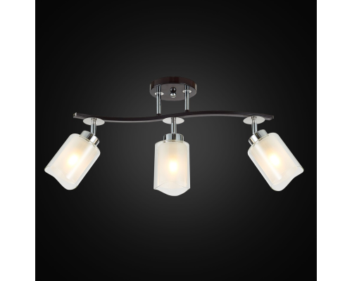 Citilux Фортуна CL156132 Люстра с поворотными плафонами Венге Хром