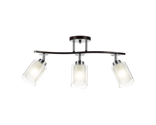 Citilux Фортуна CL156132 Люстра с поворотными плафонами Венге Хром