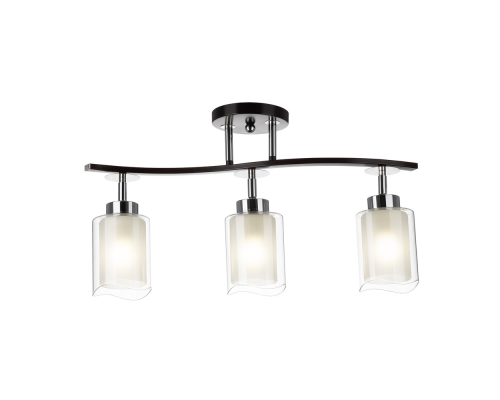 Citilux Фортуна CL156132 Люстра с поворотными плафонами Венге Хром