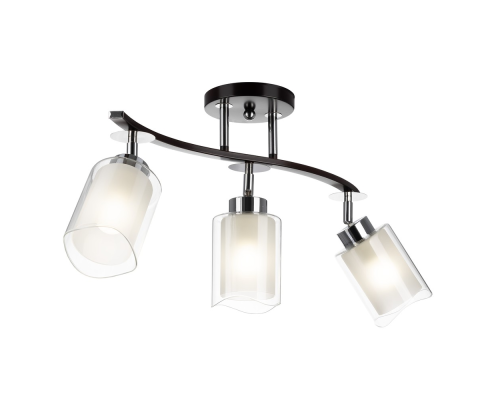 Citilux Фортуна CL156132 Люстра с поворотными плафонами Венге Хром