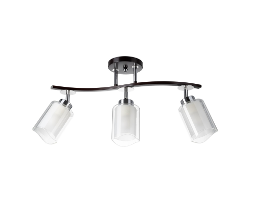 Citilux Фортуна CL156132 Люстра с поворотными плафонами Венге Хром