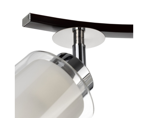 Citilux Фортуна CL156132 Люстра с поворотными плафонами Венге Хром