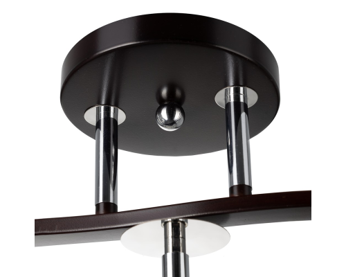 Citilux Фортуна CL156132 Люстра с поворотными плафонами Венге Хром