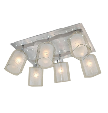 Citilux Прима CL160263 Люстра с поворотными плафонами Алюминий Хром