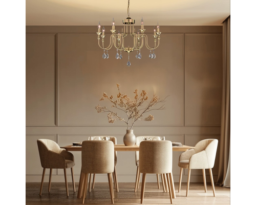 Citilux Рига CL437183 Люстра подвесная Бронза