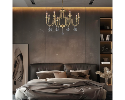 Citilux Рига CL437183 Люстра подвесная Бронза