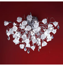 Eletto Rosa EL325C15.1 Люстра потолочная Хром