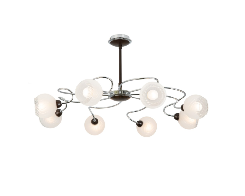 Citilux Одиссей CL130181 Люстра на штанге Венге Хром