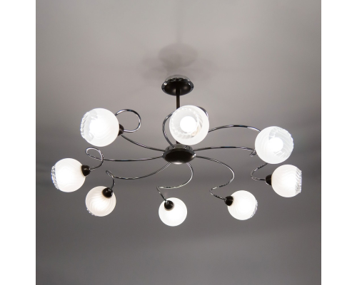 Citilux Одиссей CL130181 Люстра на штанге Венге Хром