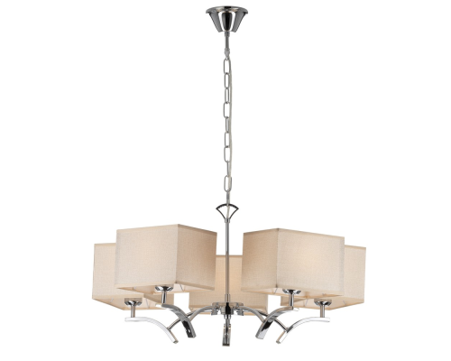 Citilux Эвора Квадро CL460251 Люстра с бежевыми абажурами