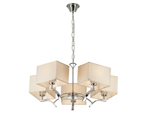 Citilux Эвора Квадро CL460251 Люстра с бежевыми абажурами